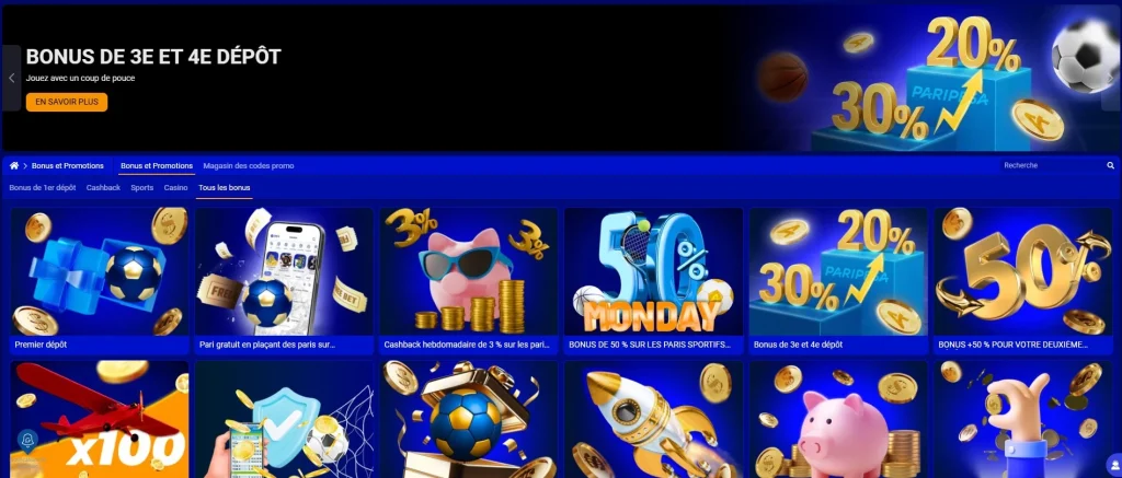 PariPesa Bonuses and Promotions